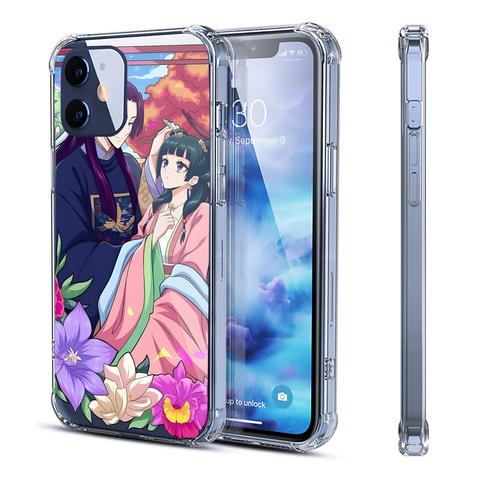 （画像用） 薬屋のひとりごと The Apothecary Diaries 【iPhone 12シリーズ対応】透明スマホケース（クリアソフトケース）